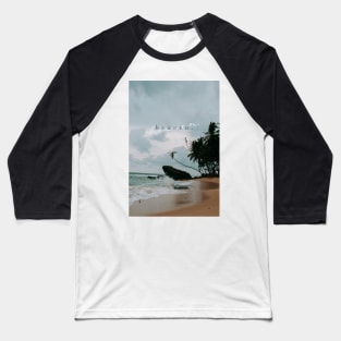 Ocean Beach Heaven - Aesthetic Baseball T-Shirt